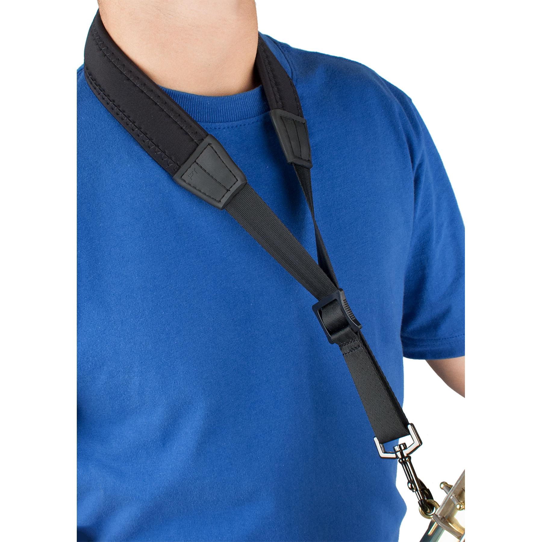 Saxophone Neck Strap - Neoprene, Metal Snap, Size 20 Saxophone Neck Strap - Neoprene, Metal Snap, Size 20